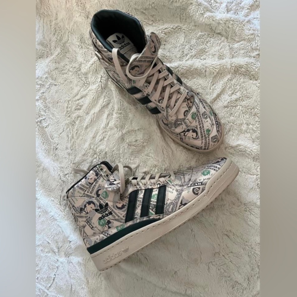 New Jeremy Scott x Adidas Money Sneakers Mens 12